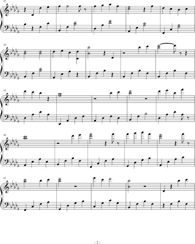 没有名字的曲2