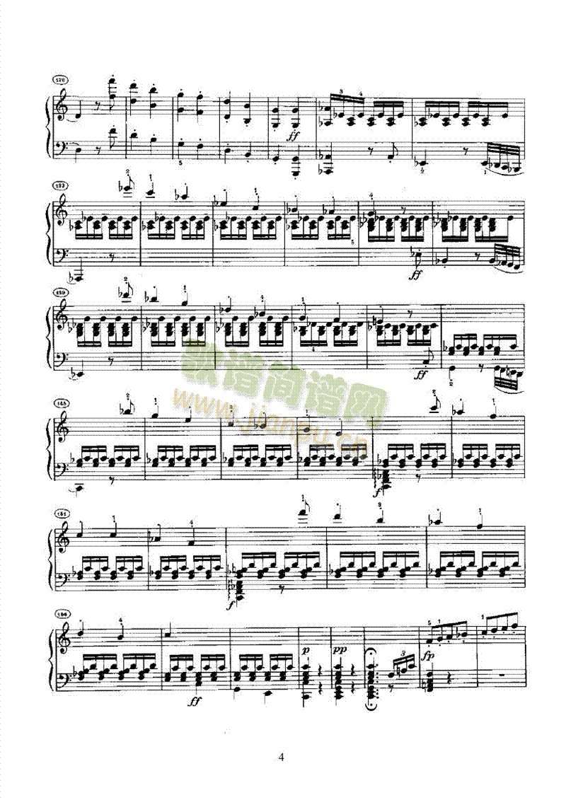 奏鸣曲(Opus2 Nr.2) 键盘类 钢琴4