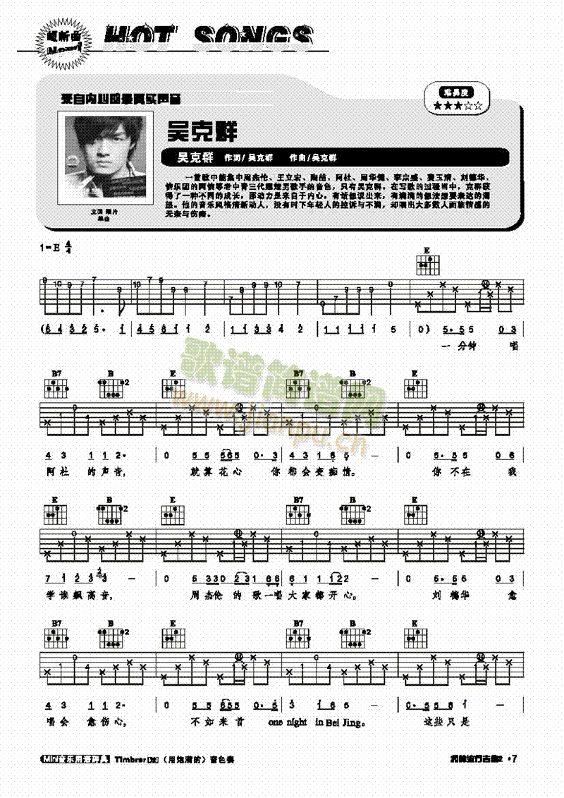 吴克群-弹唱 吉他类 流行1