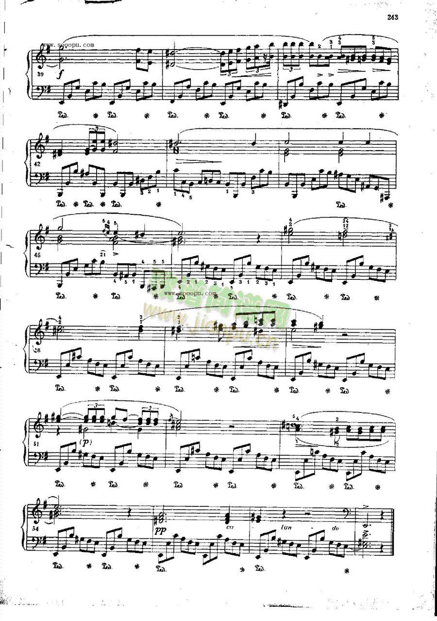 夜曲OP.72  Nr1 键盘类 钢琴4
