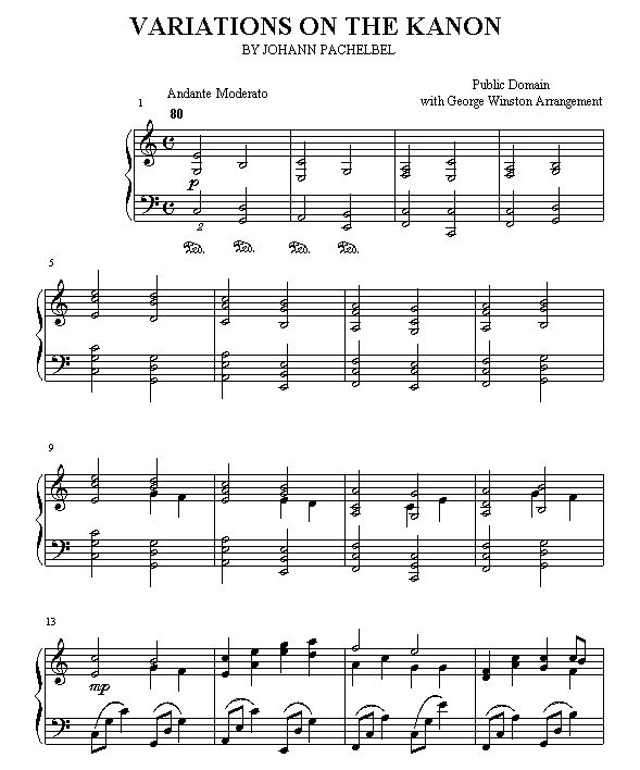 Kanon by Pachelbel1