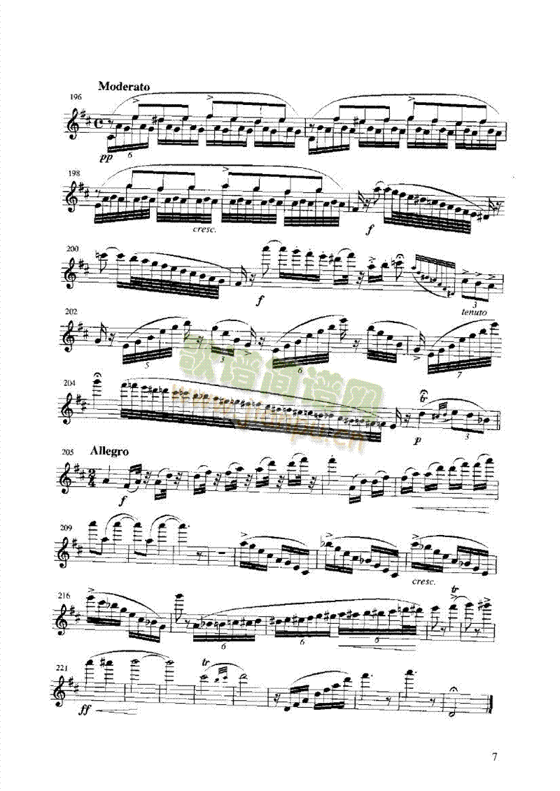 匈牙利田园幻想曲 管乐类 长笛7