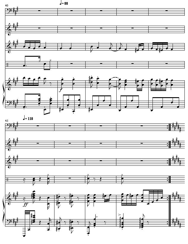 匈牙利舞曲5-(改编，有乐队）5