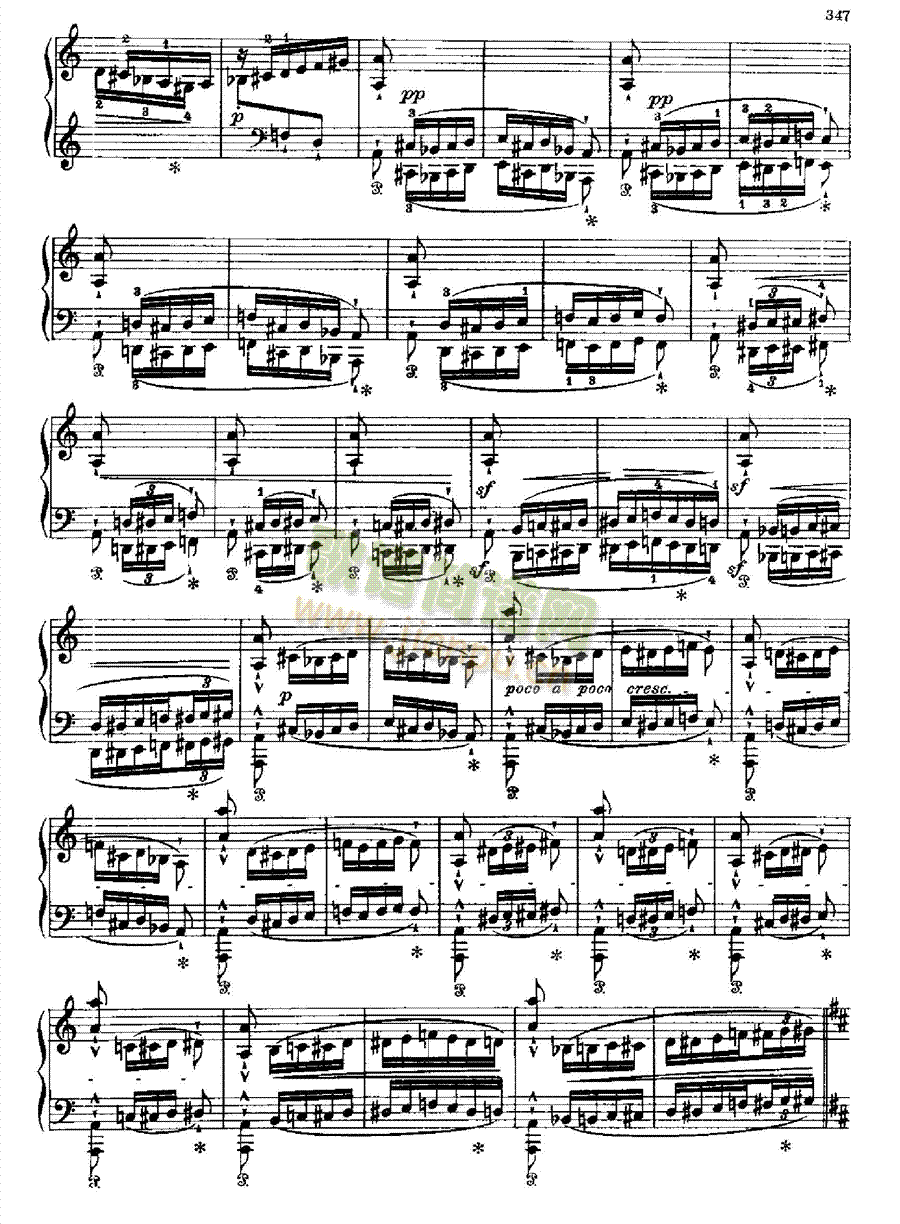西班牙狂想曲 键盘类 钢琴17