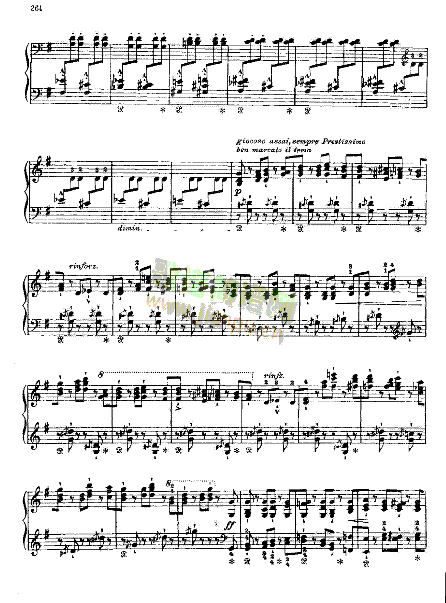 塔兰台拉舞曲 键盘类 钢琴17