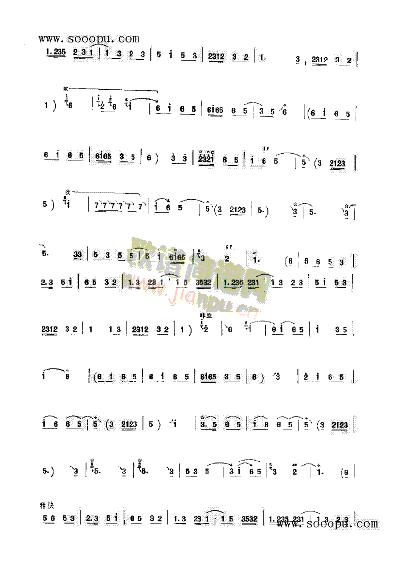打枣 民乐类 唢呐2