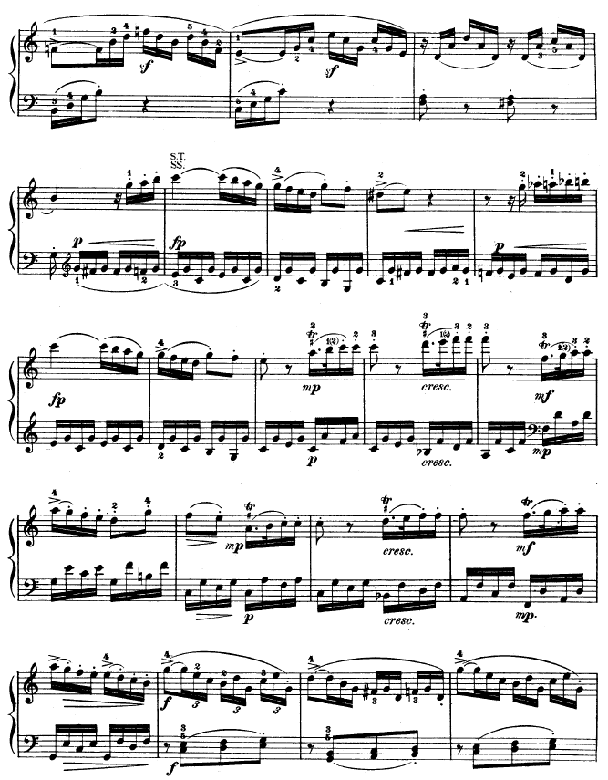 钢琴奏鸣曲 kv33013