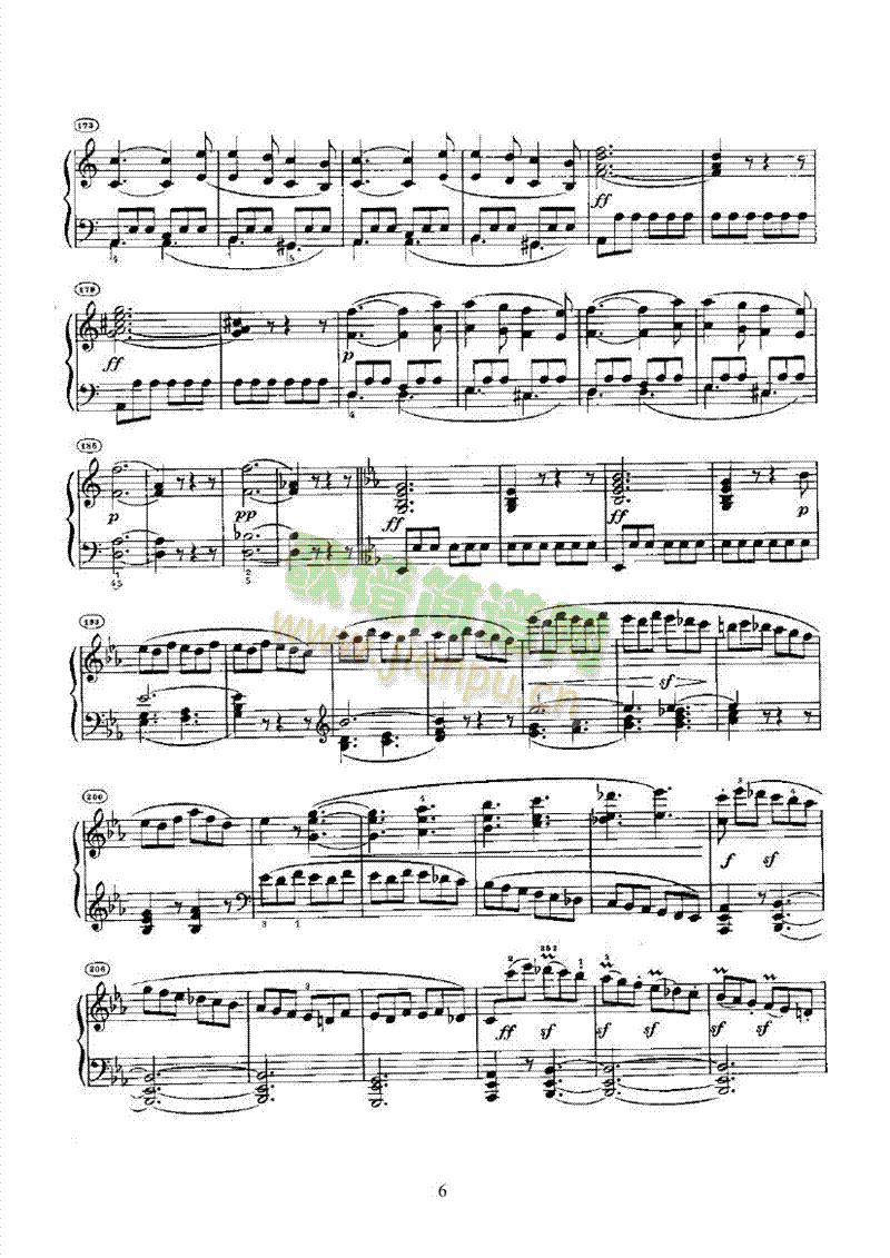 奏鸣曲(Opus7) 键盘类 钢琴6