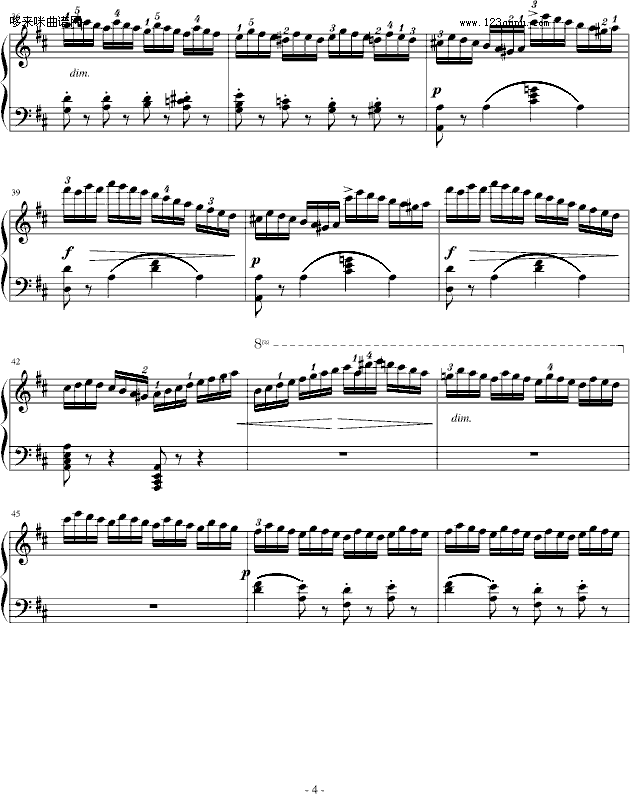 练习曲Op.740 No.3-车尔尼4