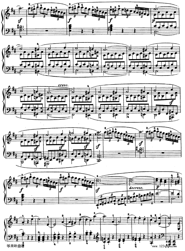第十五钢琴奏鸣曲-（Op.28）-贝多芬3