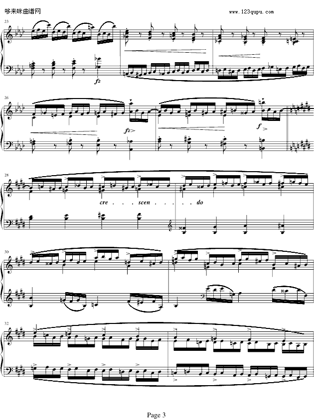 肖邦练习曲op10.4-肖邦3