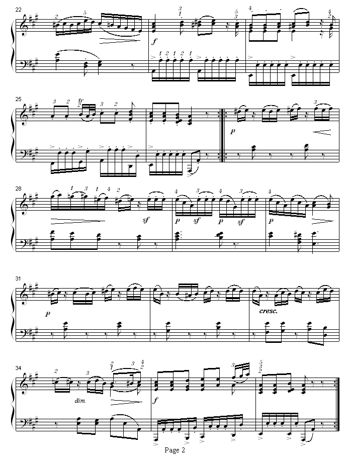 A大调钢琴奏鸣曲K331-寒风2