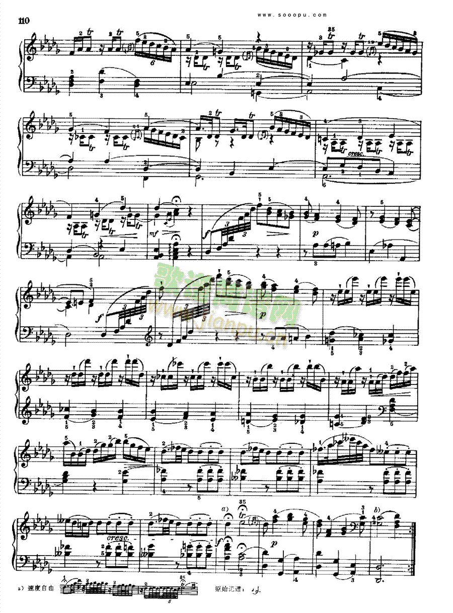 奏鸣曲十一1786年出版 键盘类 钢琴9