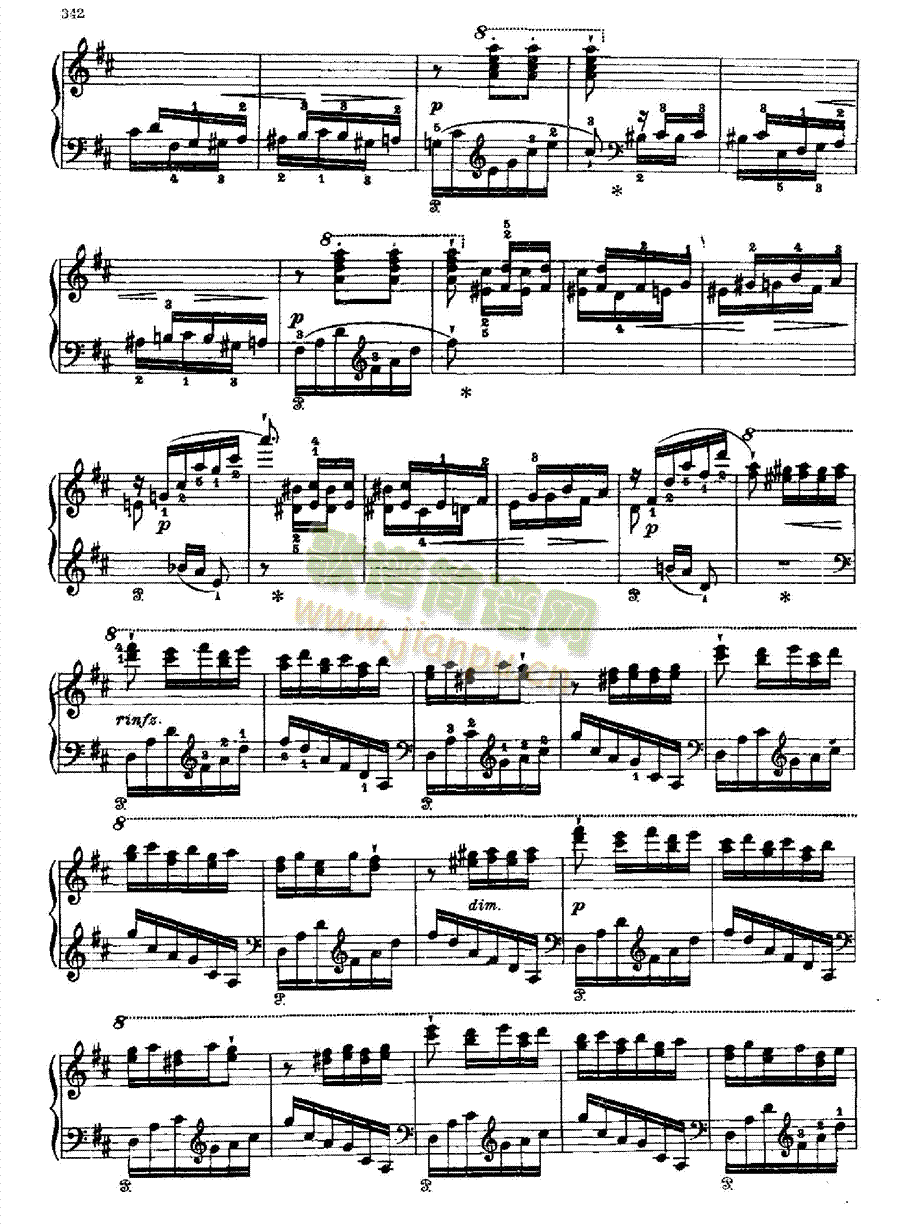 西班牙狂想曲 键盘类 钢琴12