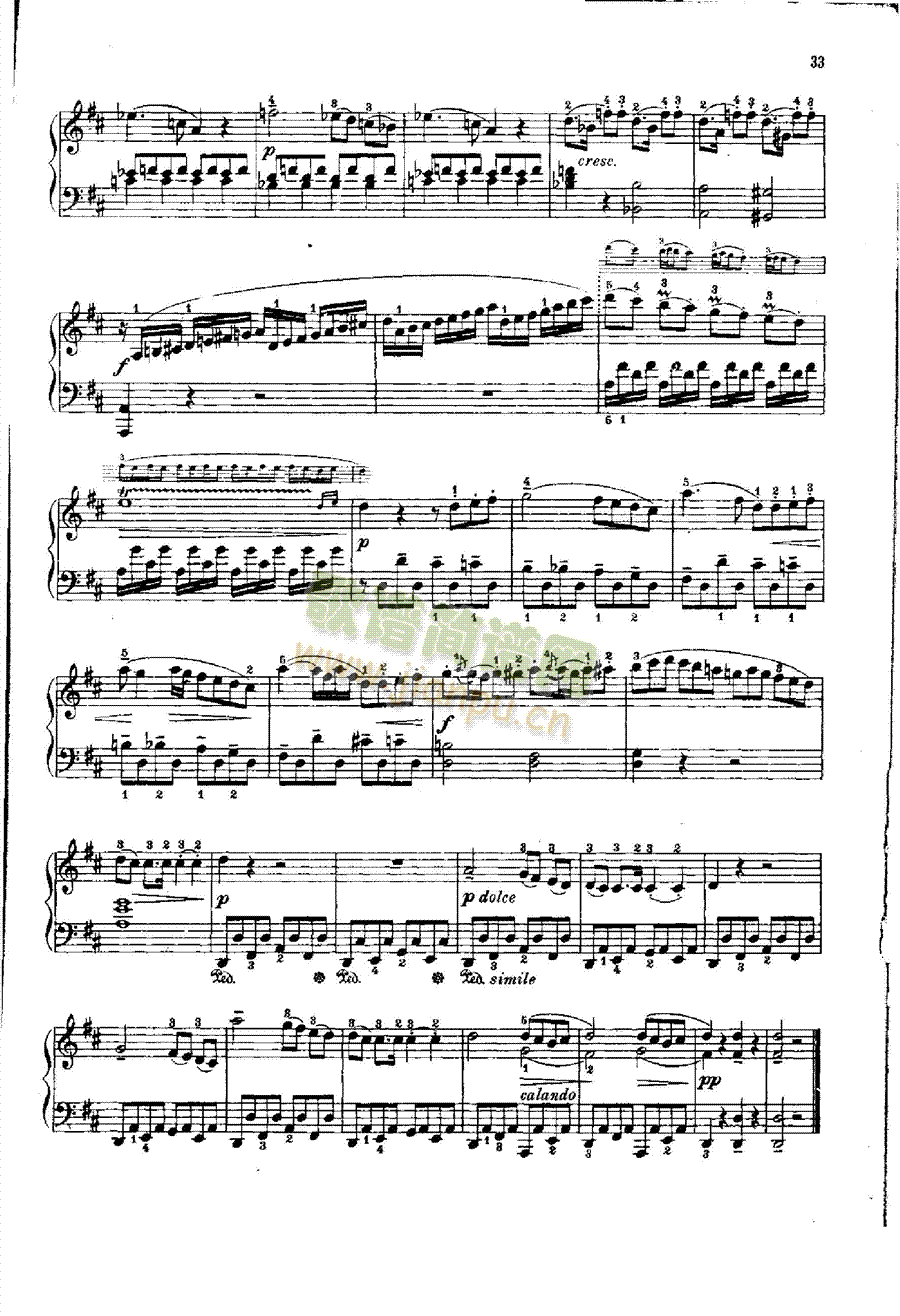 回旋曲2 键盘类 钢琴6