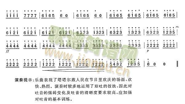 塔塔尔族舞曲(五级)3