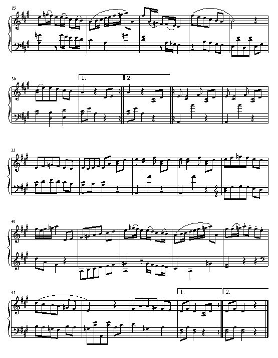 小步舞曲2