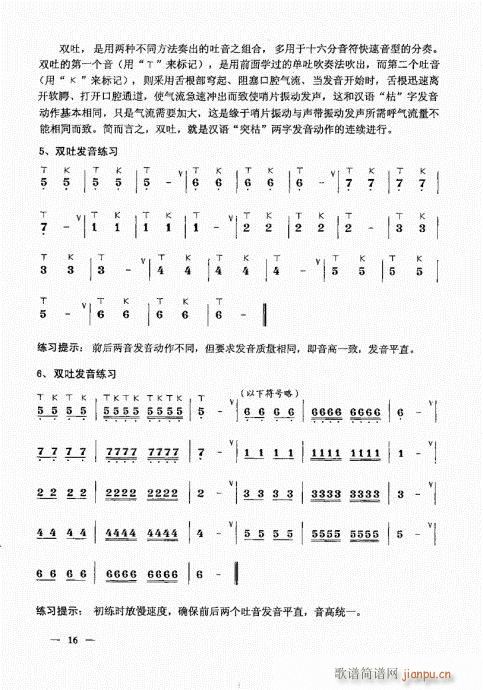 简捷实用唢呐教程  （上册）目录1-2017