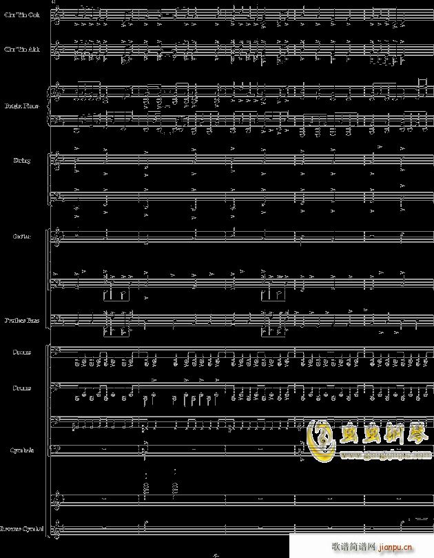 】初音ミク】千本�@ - 震撼总谱 -_初音未来9