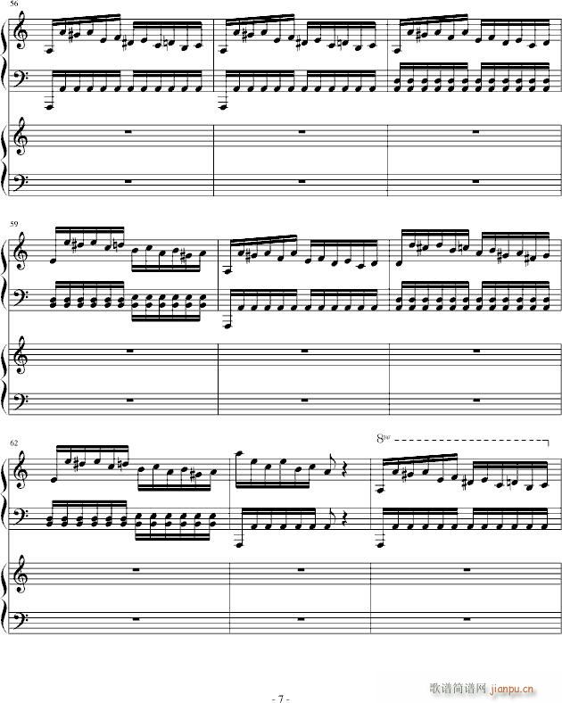 送给侄子的钢琴变奏曲_abimusic7