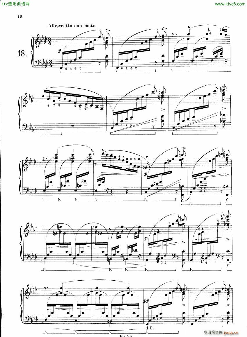 Busoni op37 Twenty Four Preludes 二4