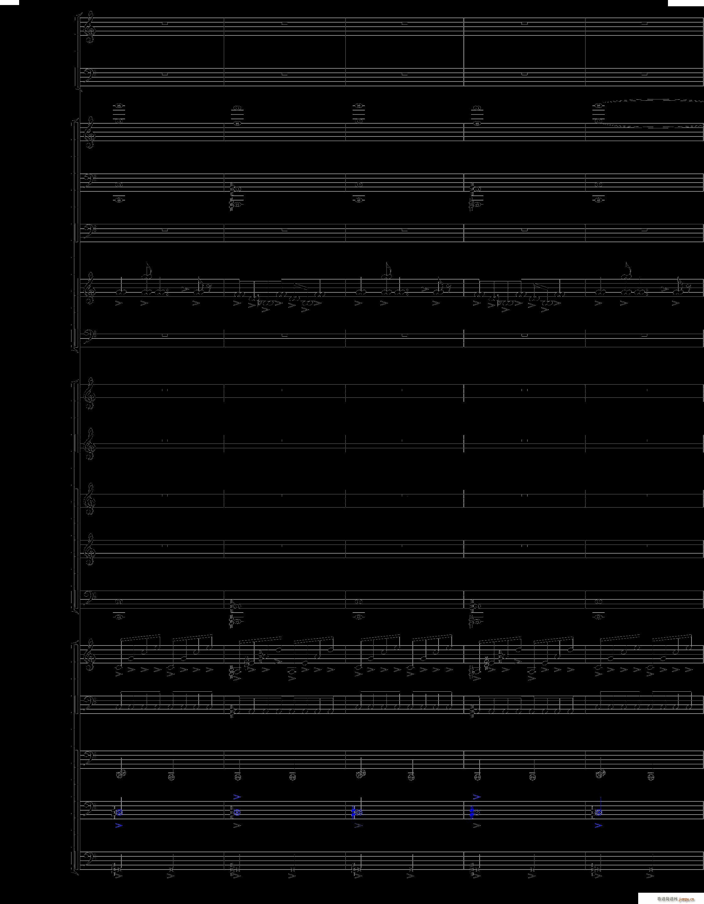 当管弦乐队遇上疯狂爵士鼓手震撼总谱12