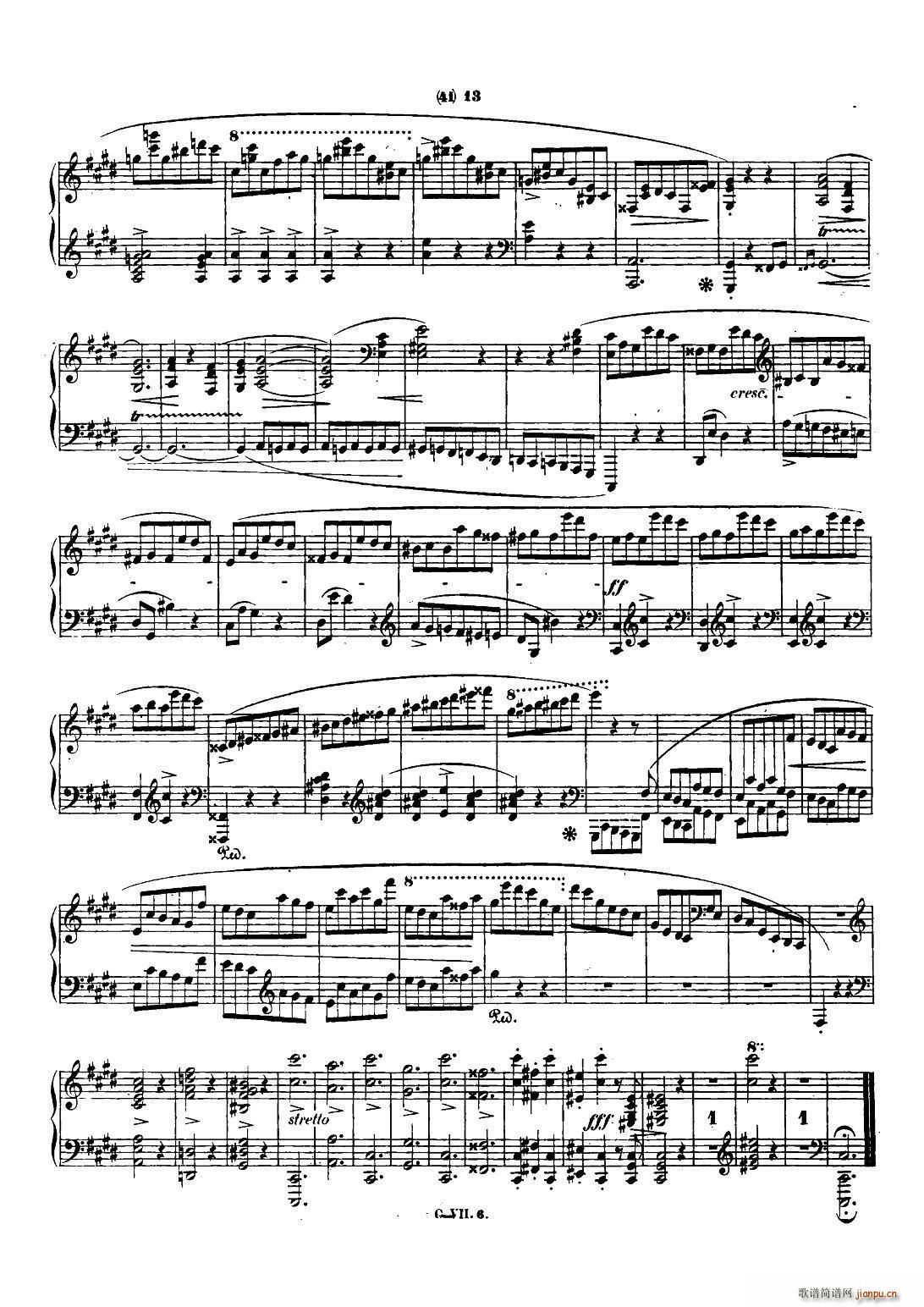 肖邦 钢琴谐谑曲 Chopin Scherzo（No 3 升c小调 Op 39）12