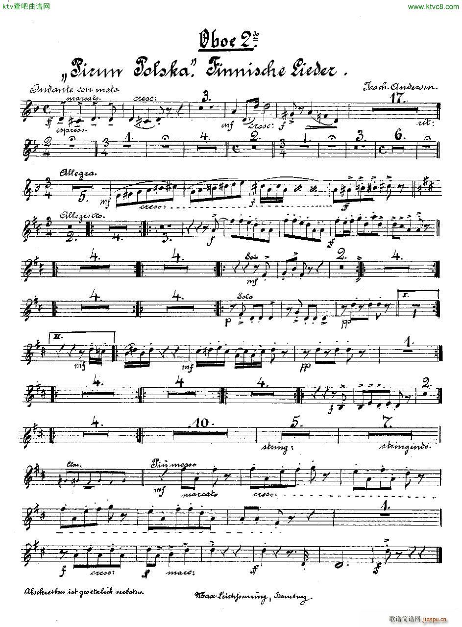 Andersen op 49 Pirun Polska orch14