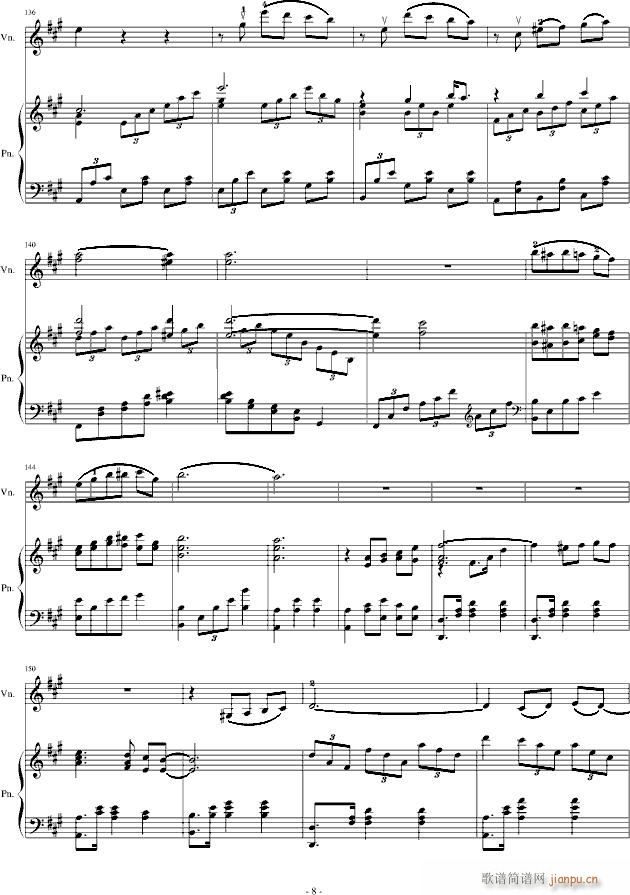 H14-A小调舞曲（For Piano And Violin）_.伊dên8