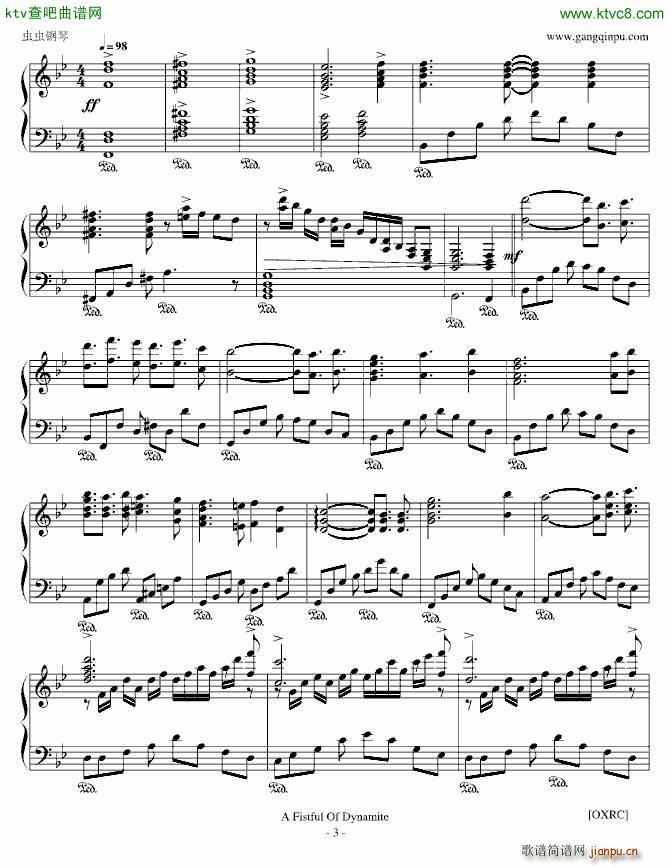 OXRC 革命怪客 A Fistful Of Dynamite_克莱德曼3