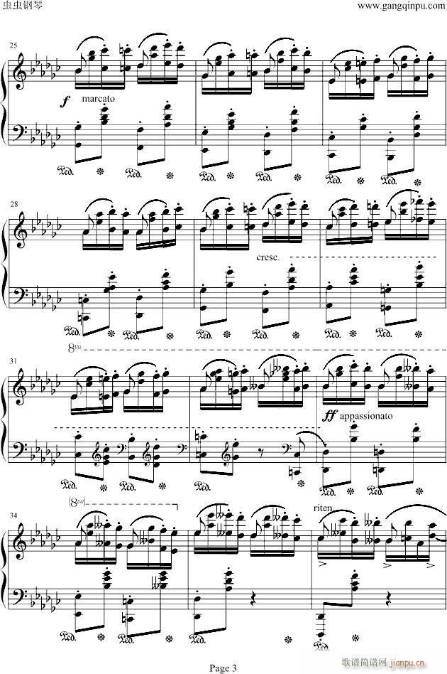 12 Etudes No.9 in G flat major_肖邦-chopin3