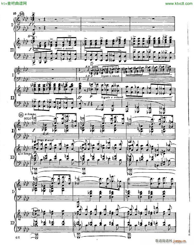 Gershwin Piano Concerto In F 二8