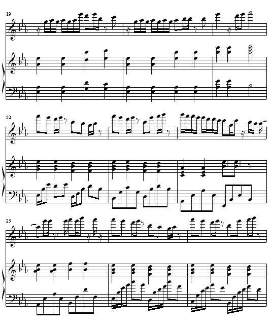 只对你说-钢琴谱(钢琴曲)-林俊杰3