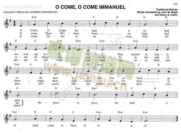 137.O COME, O COME IMMANUEL1