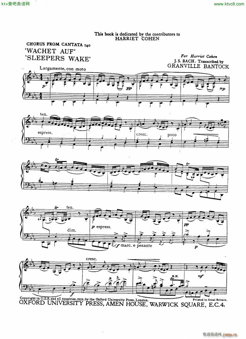 Bach JS A transcription book for Harriet Cohen3