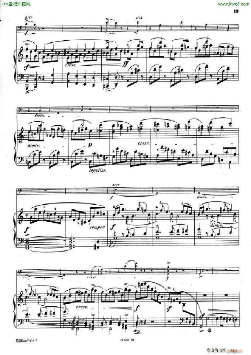 Hummel Sonata for cello and piano17