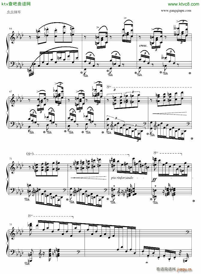 f小调超凡练习曲第10首_李斯特6