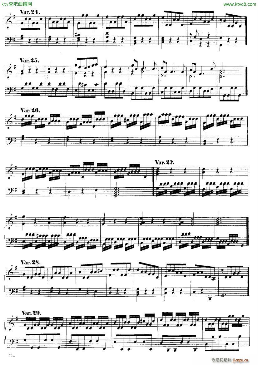 Handel Chaconne in G major G2285