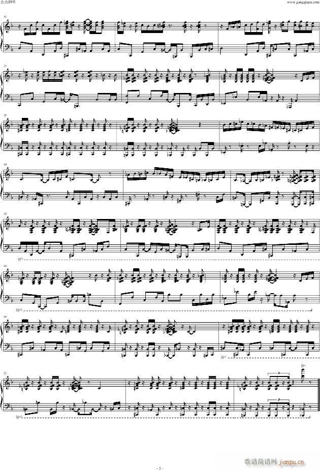 One-Note-Samba 钢琴版 piano version_Antonio Carlos Jobim2