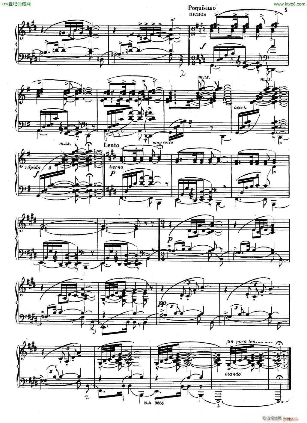 Guastavino La Siesta Tres Preludios4