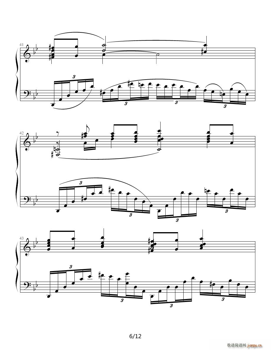 极高难度之古典钢琴曲6