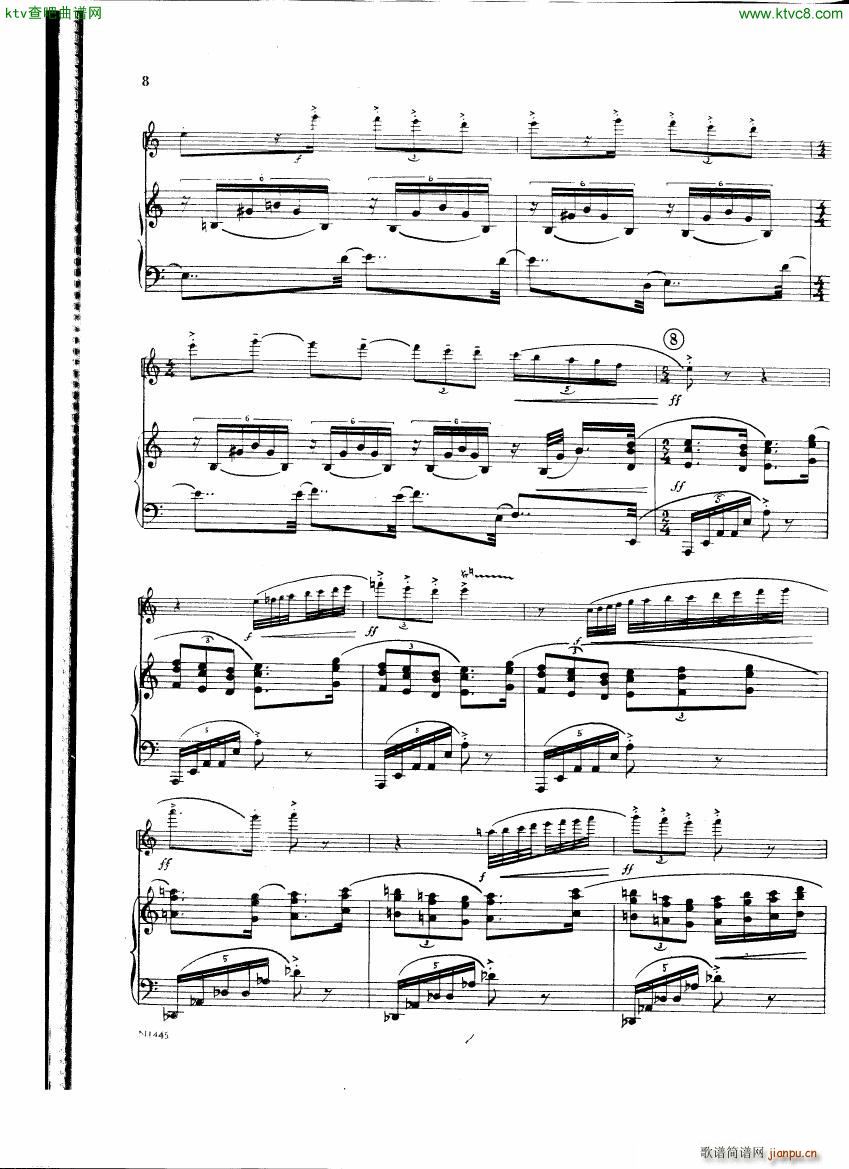 Burton E Flute sonatina score7