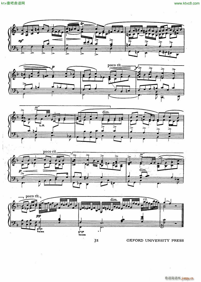 Bach JS A transcription book for Harriet Cohen35