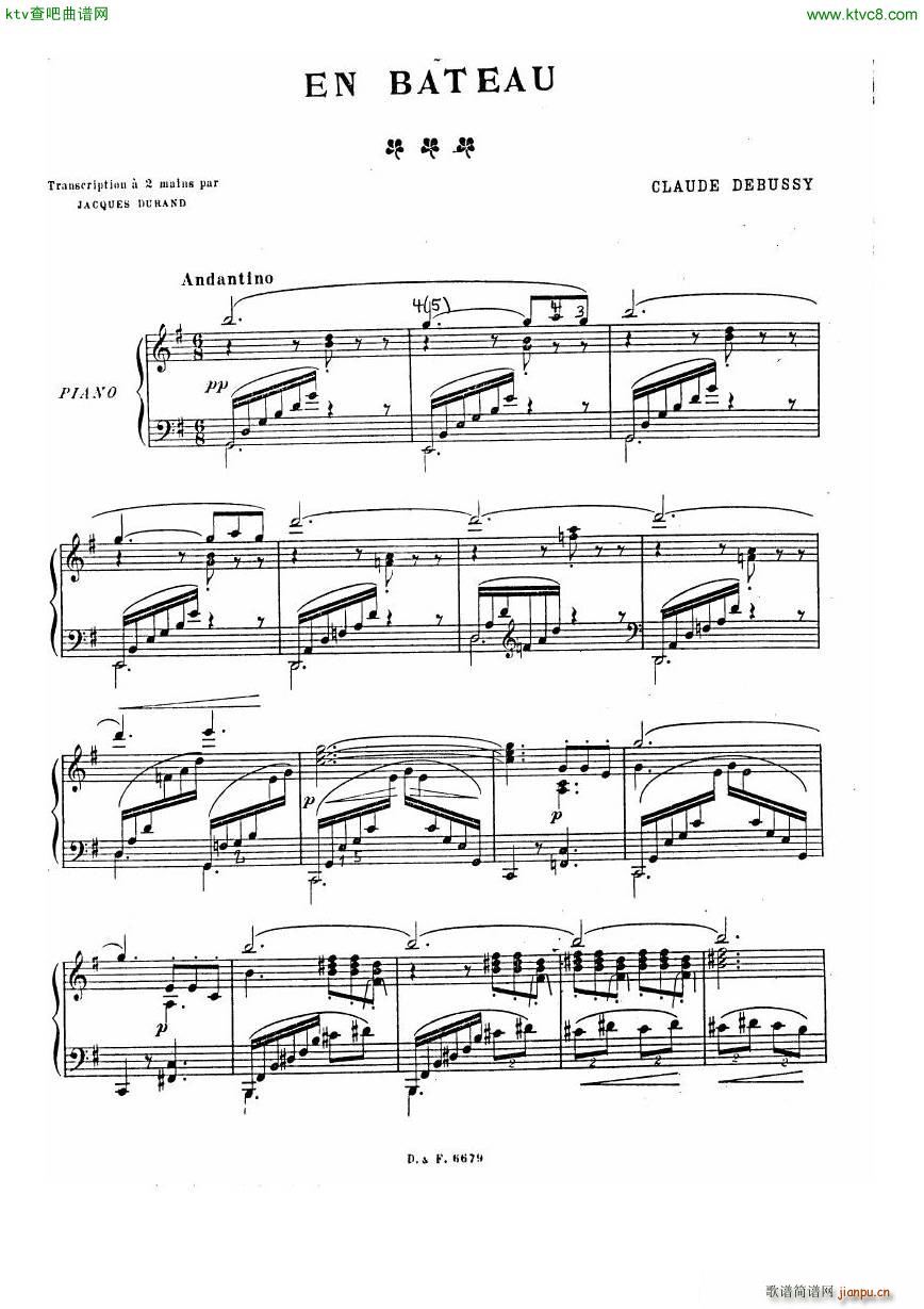durand debussy petite suite2