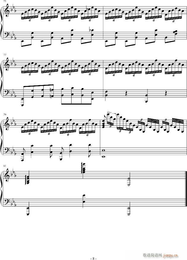 降E大调随想曲_心兰8