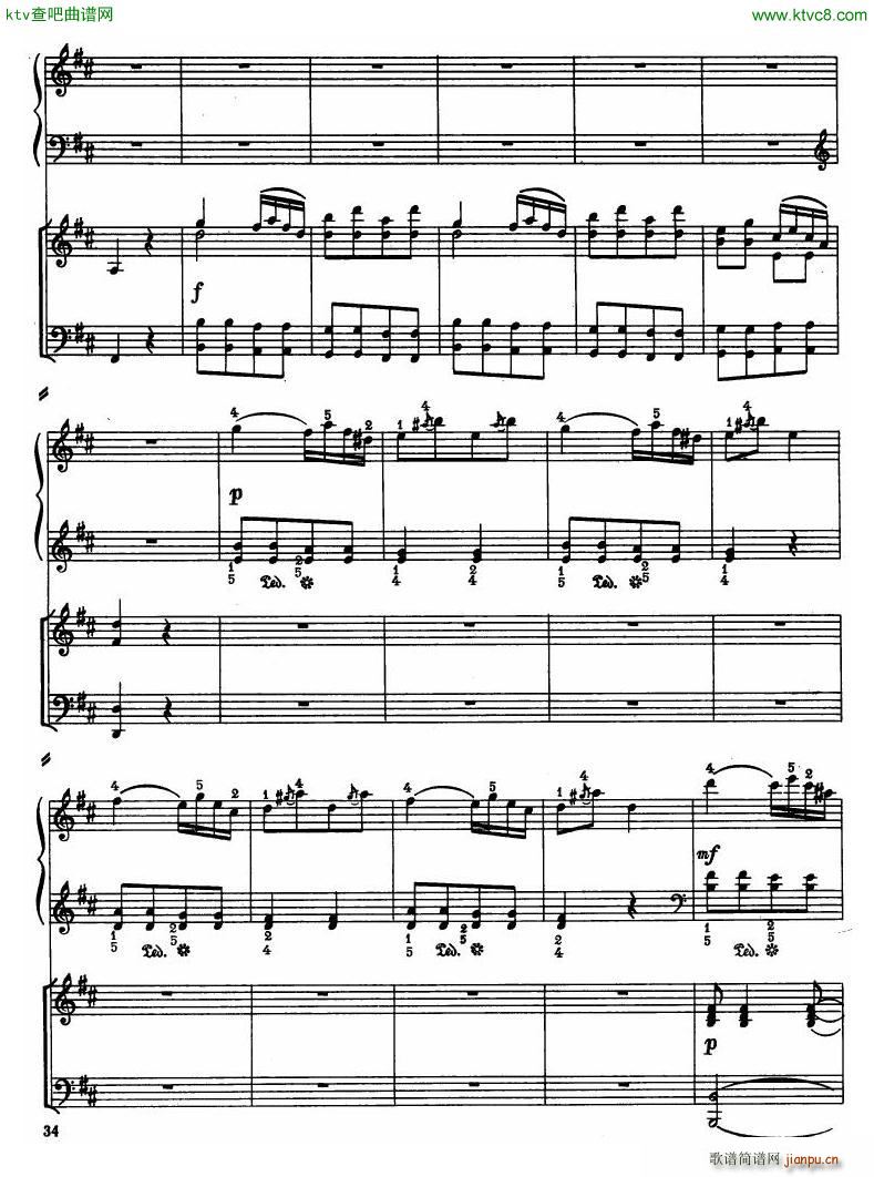 Haydn Piano Concerto in D Major 2pf32