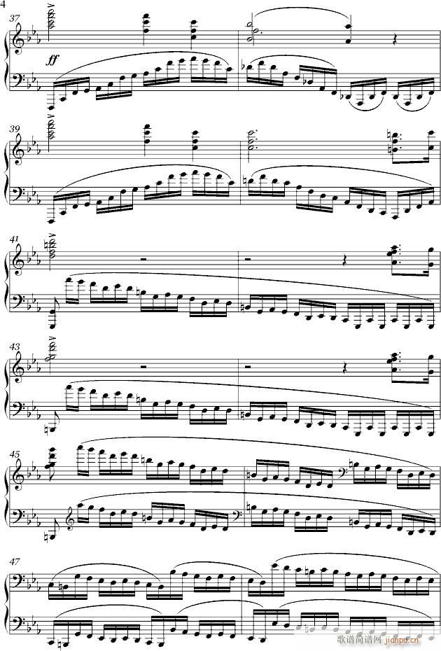 革命练习曲Op.10, No.12_肖邦-chopin4