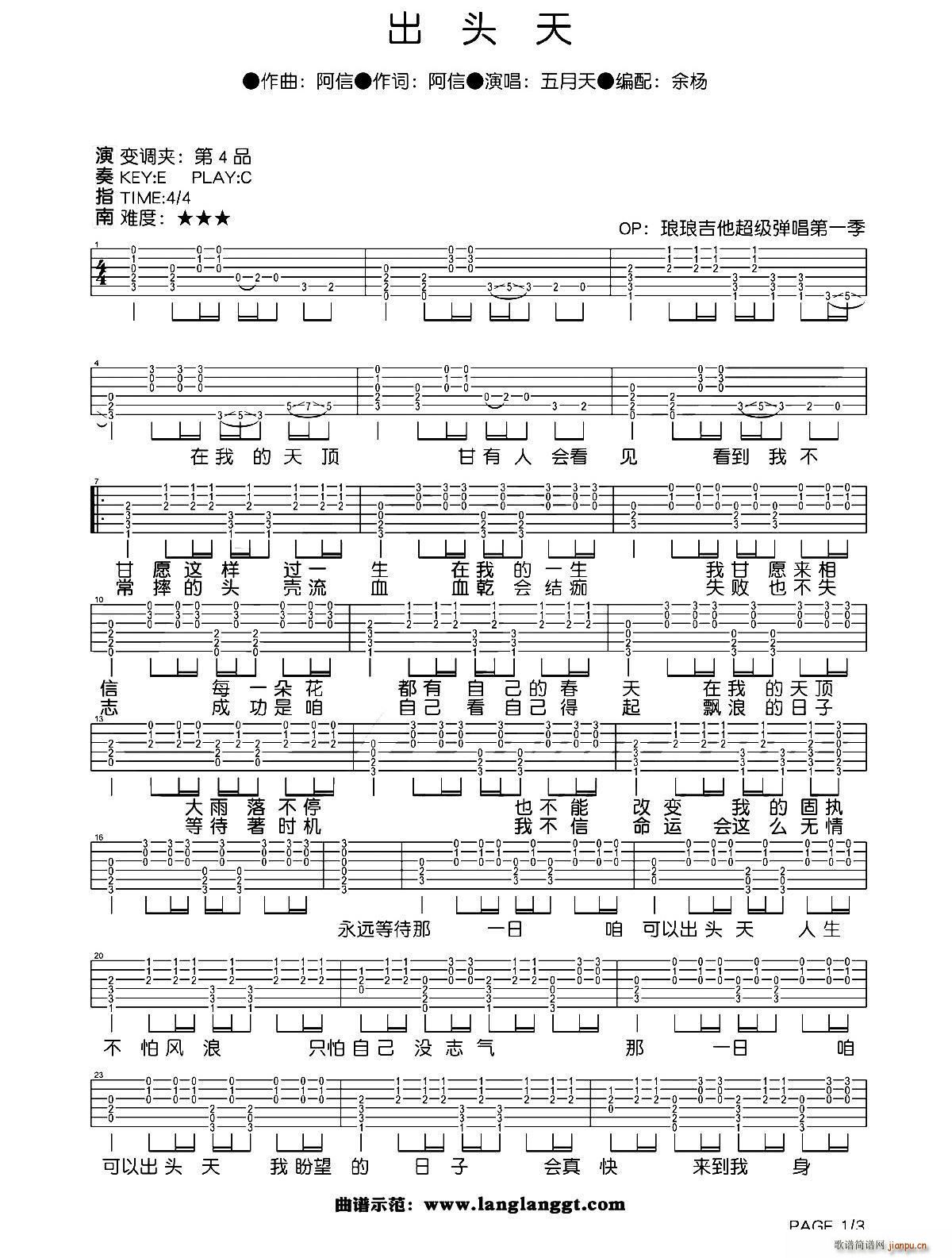 出头天_五月天1