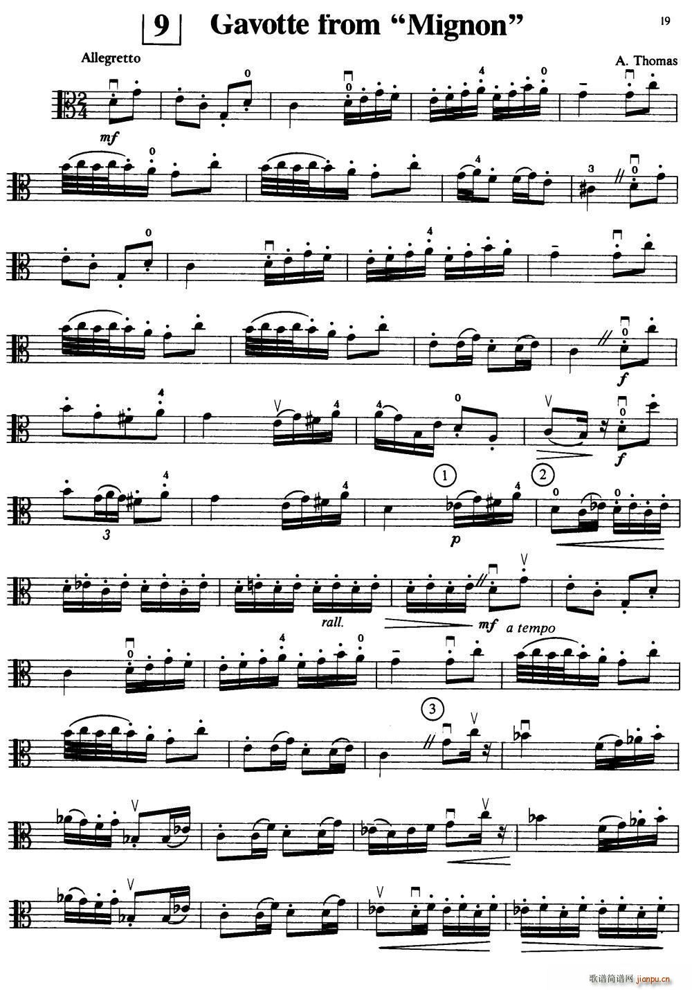 Gavotte From mignon1