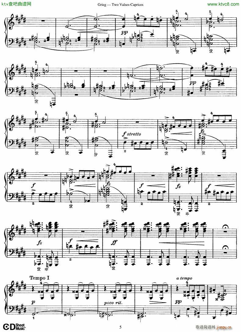 Grieg Two Valses Caprices5